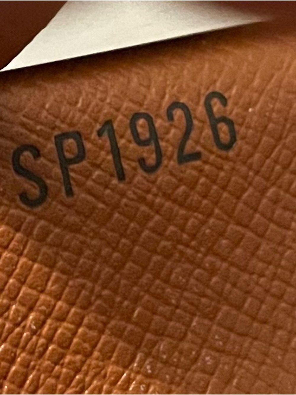 Louis Vuitton Textured Brown Bifold Wallet - Picture 4 of 4